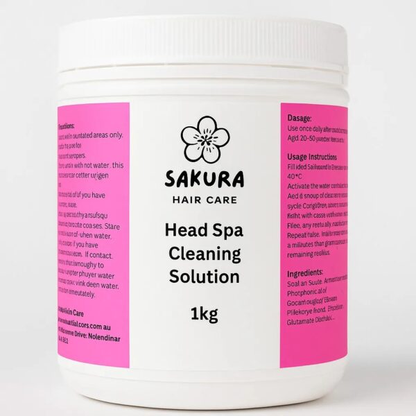 Head Spa Cleaner | Professional Cleaning Solution 1kg