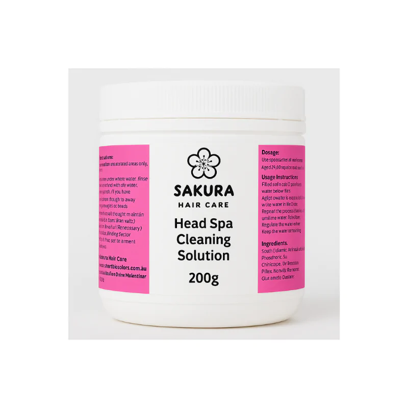 Head Spa Cleaning Solution 200gm Sakura Hair Care