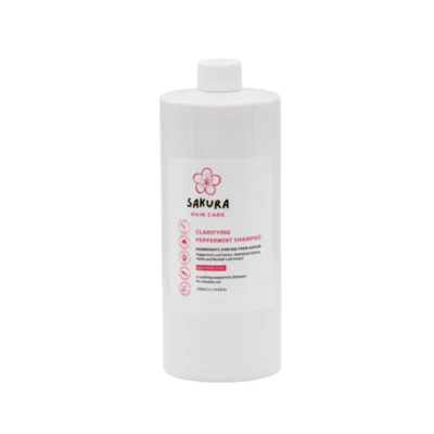 Peppermint Shampoo 1L for salon backbar