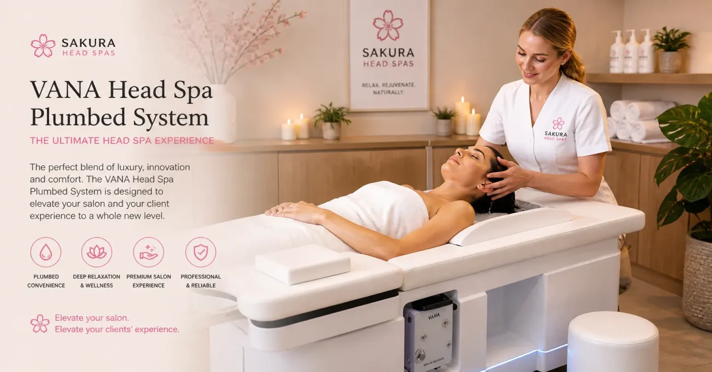 Vana Head Spa Plumbed