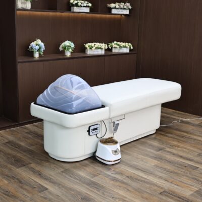 Sakura Kaizen Plumbed Japanese Head Spa - 70cm Wide - White